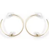 Joomi Lim Large Blake Hoops