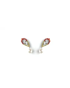 Joomi Lim Marigold Pearl Drop Earrings