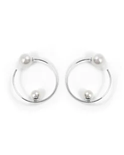 Joomi Lim Medium Blake Hoops