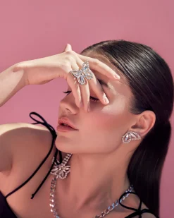 Joomi Lim Viceroy Clip-On Earrings